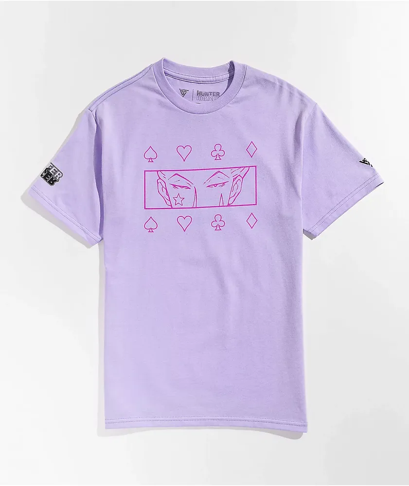 Hypland x Hunter x Hunter Hisoka Eye Lavender T-Shirt