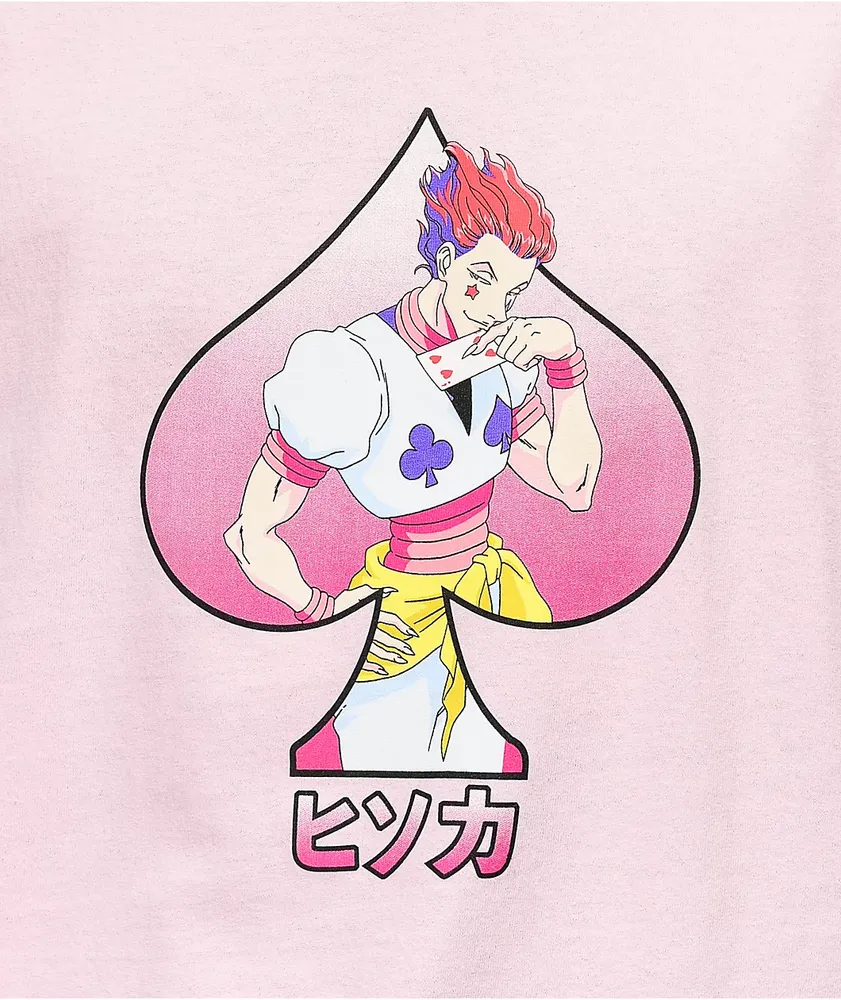 Hypland x Hunter x Hunter Hisoka Pink T-Shirt