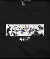 Hypland x Hunter x Hunter Killua Eye Black Long Sleeve T-Shirt