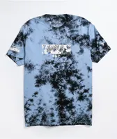 Hypland x Hunter x Hunter Killua Eye Blue & Black Tie Dye T-Shirt