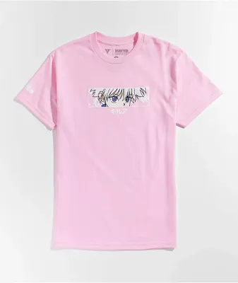 Hypland x Hunter x Hunter Killua Eye Pink T-Shirt