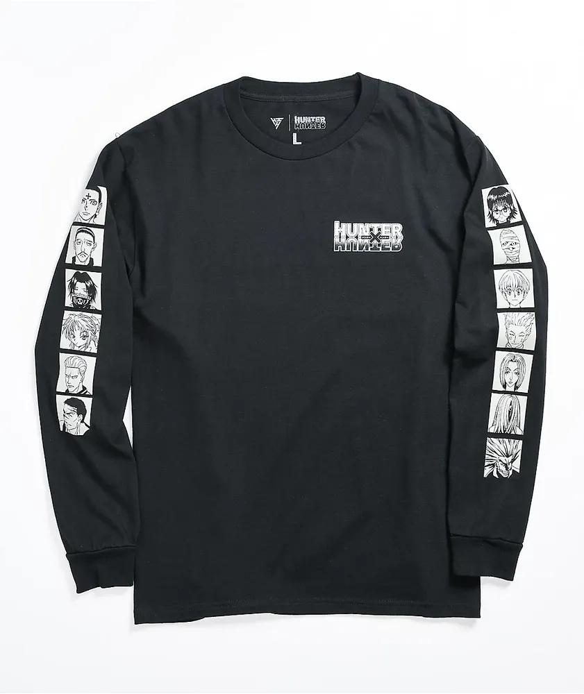 Hypland x Hunter x Hunter Phantom Black Long Sleeve T-Shirt