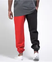 Hypland x InuYasha Black & Red Sweatpants