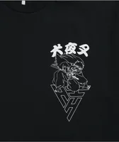 Hypland x InuYasha Crescent Black T-Shirt