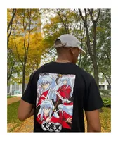 Hypland x InuYasha Crescent Black T-Shirt