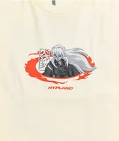 Hypland x InuYasha Flame Cream T-Shirt