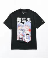 Hypland x InuYasha Sesshomaru Black T-Shirt