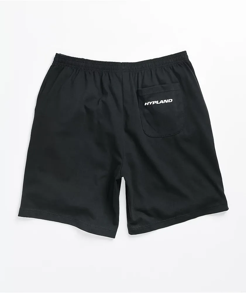 Hypland x InuYasha Slice Black Sweat Shorts