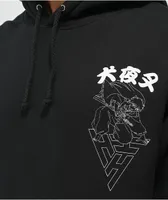 Hypland x Inuyasha Crescent Black Hoodie