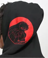 Hypland x Inuyasha Crescent Black Hoodie