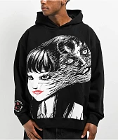 Hypland x Junji Ito Jumbo Tomie Black Hoodie