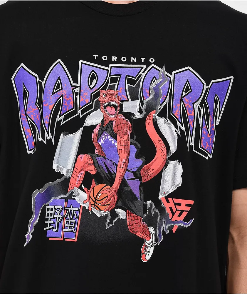 Hypland x NBA Raptors Dun Black T-Shirt