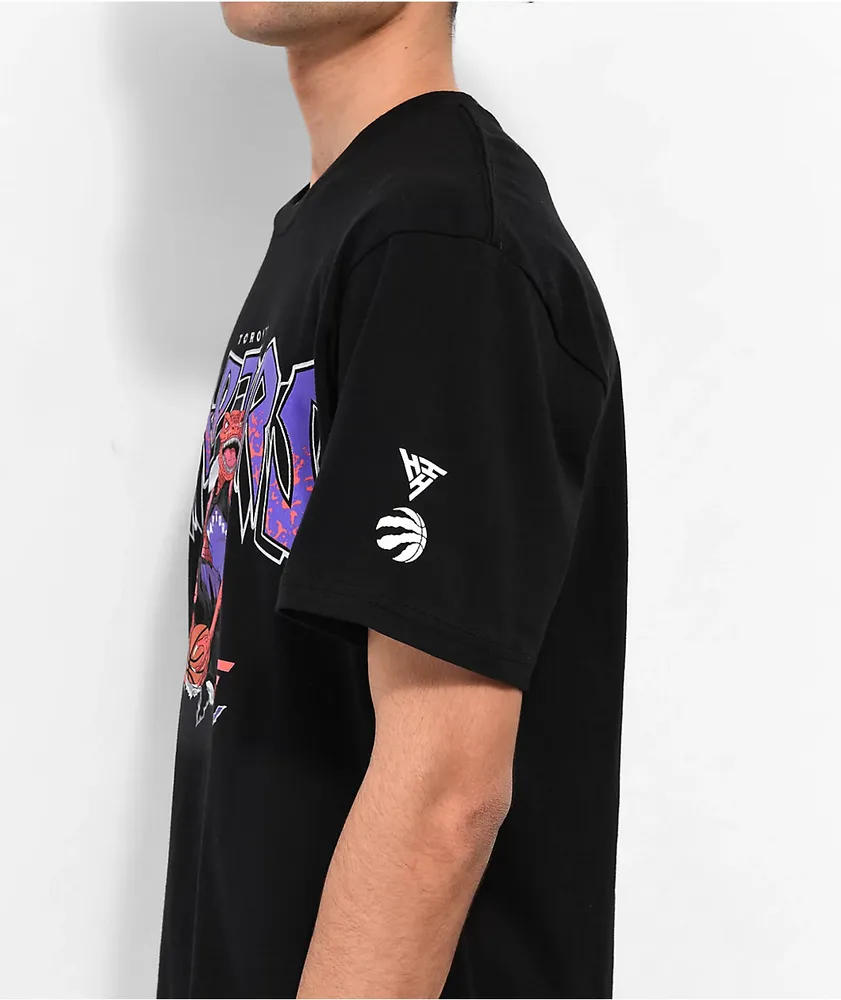 Hypland x NBA Raptors Dun Black T-Shirt