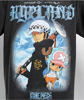 Hypland x One Piece Ice Jumbo Black Wash T-Shirt