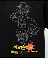 Hypland x One Piece Luffy King Black T-Shirt