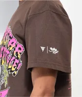 Hypland x Rolling Loud Rockstar Brown T-Shirt