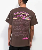 Hypland x Rolling Loud Rockstar Brown T-Shirt