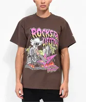 Hypland x Rolling Loud Rockstar Brown T-Shirt