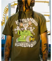 Hypland x Rolling Loud Tank Skeleton Green T-Shirt