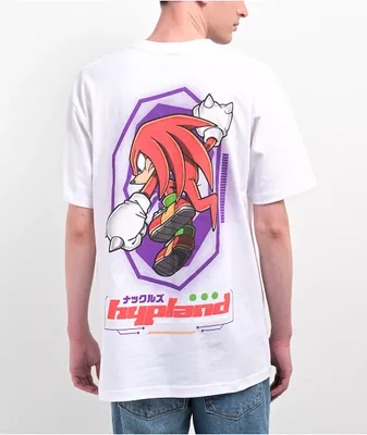 Hypland x Sonic Knuckles White T-Shirt