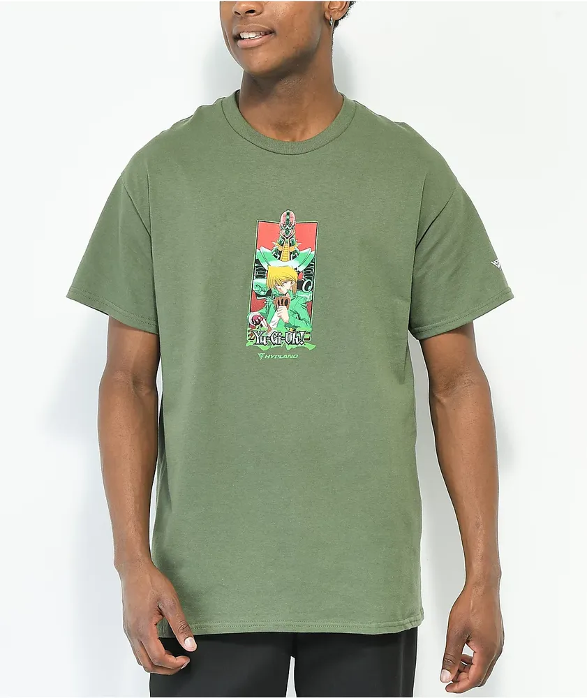 Hypland x Yu-Gi-Oh! Joey Jinzo Green T-Shirt