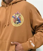 Hypland x Yu-Gi-Oh! Yugi Monsters Brown Hoodie