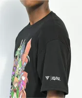 Hypland x Yu-Gi-Oh Joey Monsters Black T-Shirt