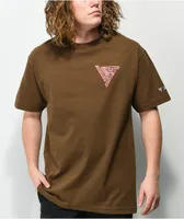 Hypland x Yu-Gi-Oh Sparkle Magician Brown T-Shirt