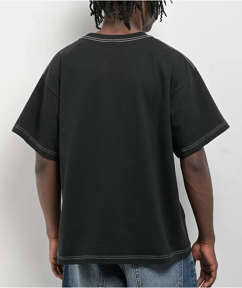 ITA Portal Contrast Black T-Shirt