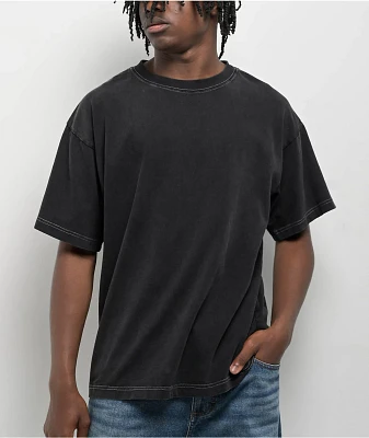 ITA Portal Contrast Black Wash T-Shirt