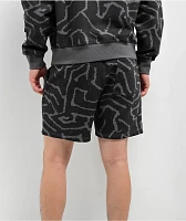 ITA Refraction Black Sweat Shorts