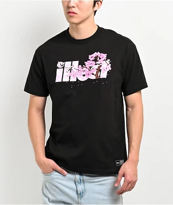 Illest Bold Sakura Logo Black T-Shirt