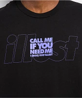 Illest Call Me Black T-Shirt