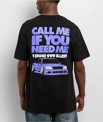 Illest Call Me Black T-Shirt