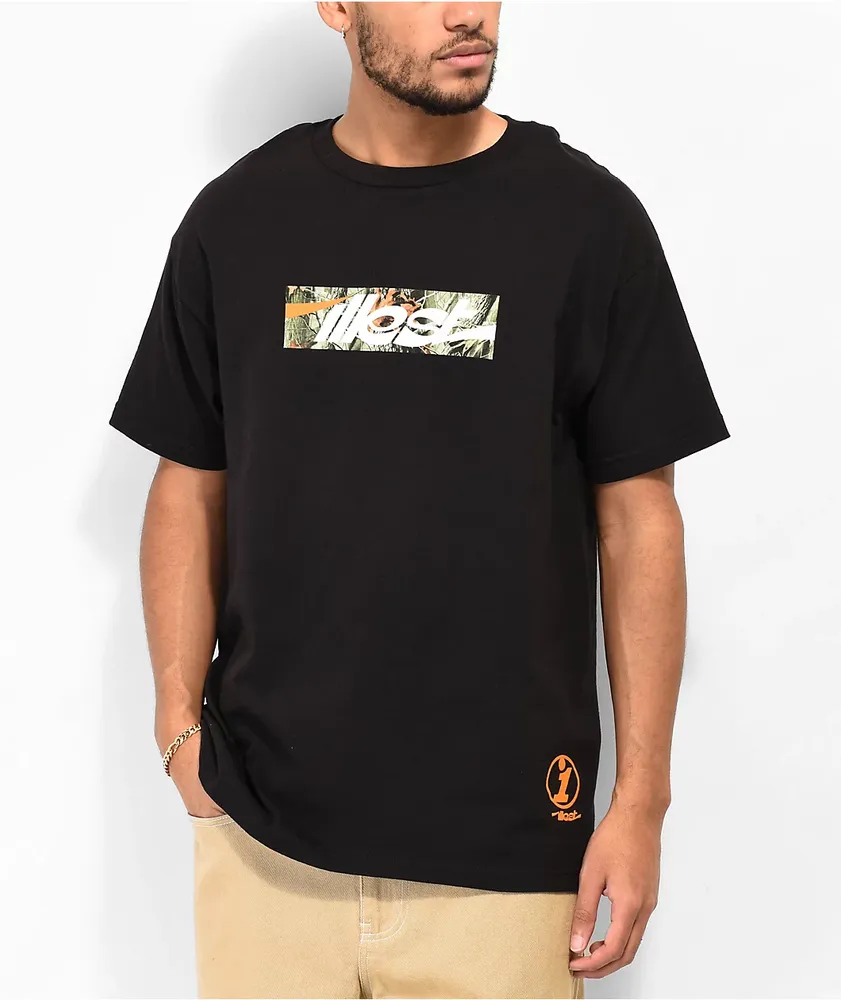 Illest Camo Box Logo Black T-Shirt