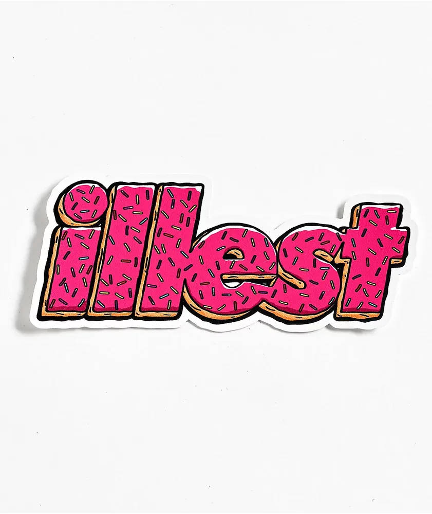 Illest Donut Logo Sticker