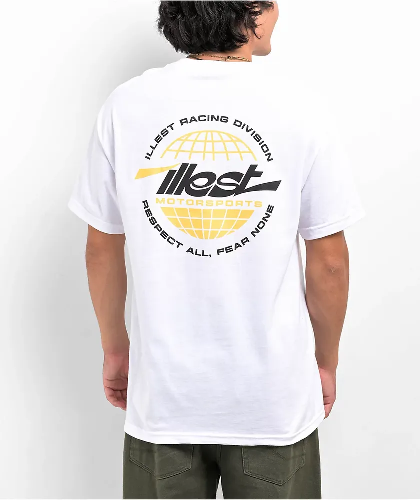 LZMFG Racing White T-Shirt