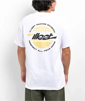 Illest Motorsports World White T-Shirt