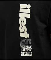 Illest No Half Steppin' Black T-Shirt