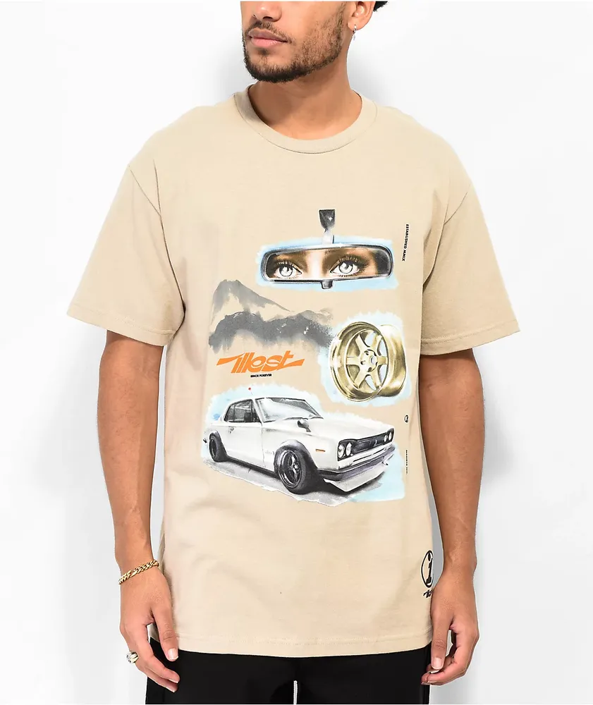 Illest Skyline Tan T-Shirt