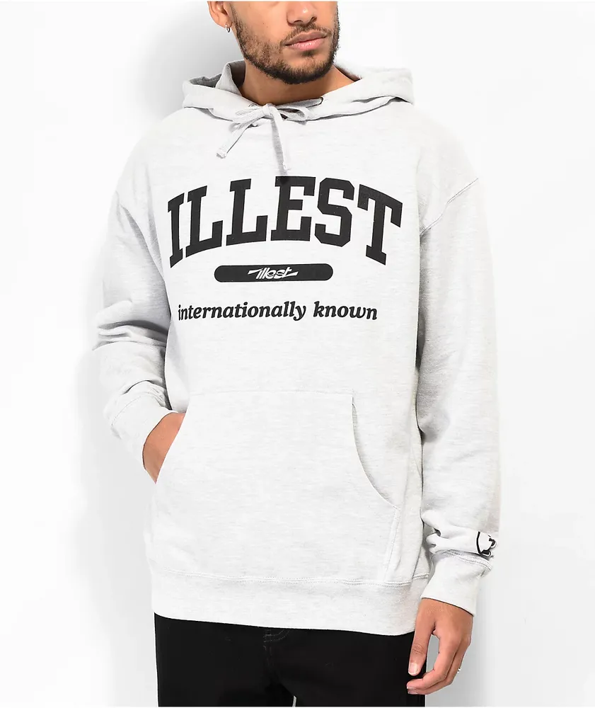 Illest Verse Grey Hoodie