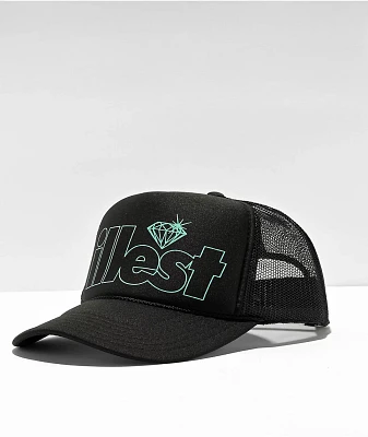 Illest x Diamond Supply Co. Black Trucker Hat