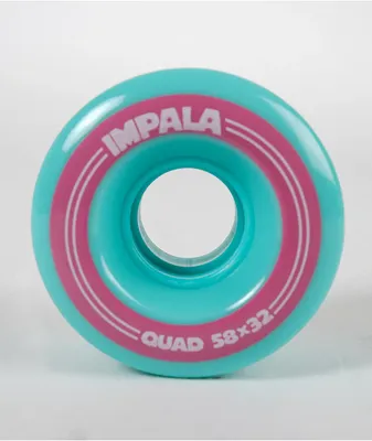 Impala 58mm 82a Aqua Roller Skate Wheels