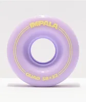 Impala 58mm 82a Pastel Lilac Roller Skate Wheels