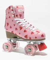 Impala Falling Hearts Pink Roller Skates