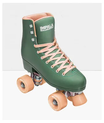 Impala Forest Green Roller Skates