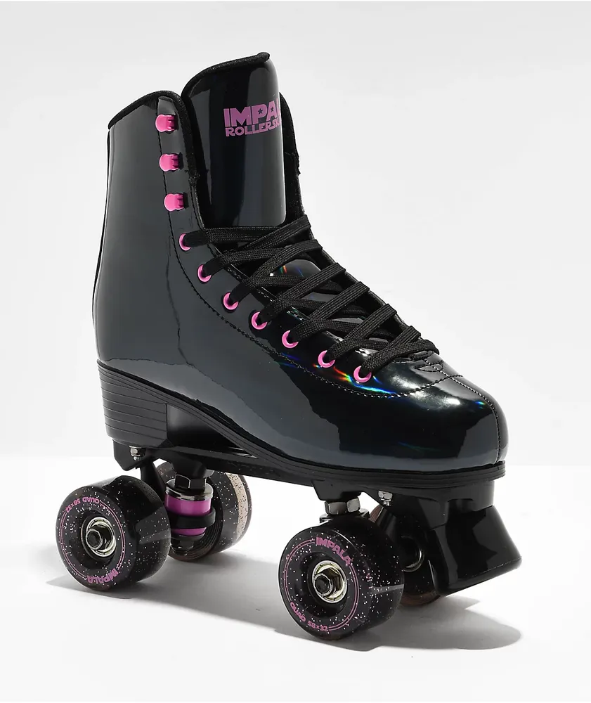 Impala Holographic Black Roller Skates