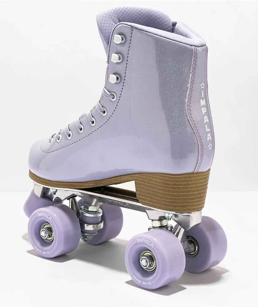 Impala Lilac Glitter Roller Skates