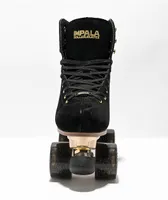 Impala Samira Black Suede Roller Skates