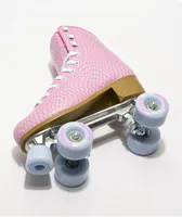 Impala Wavy Check Blue & Pink Roller Skates